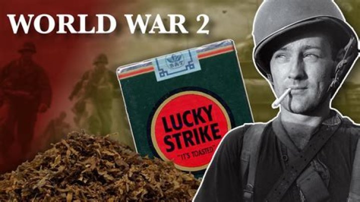 What cigarettes did ww2 soldiers smoke?