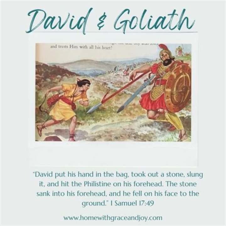 What did Goliath in the Bible look like?