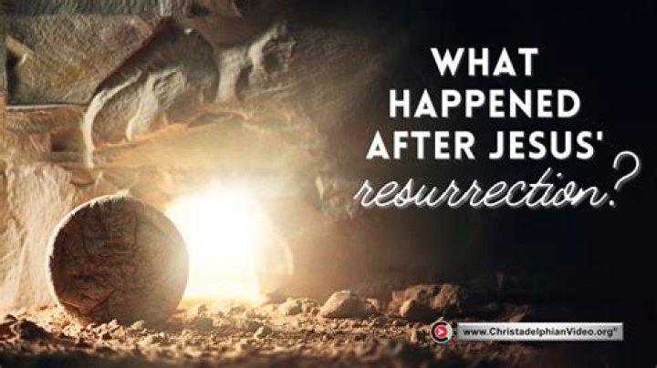What did Jesus do after he has risen?