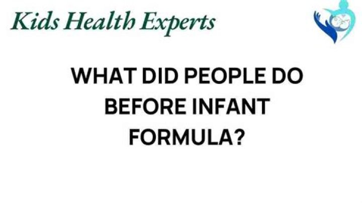 What did people before formula?