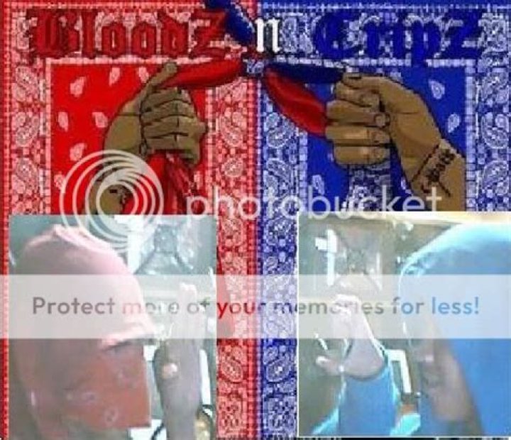 What do Bloods say to Crips?