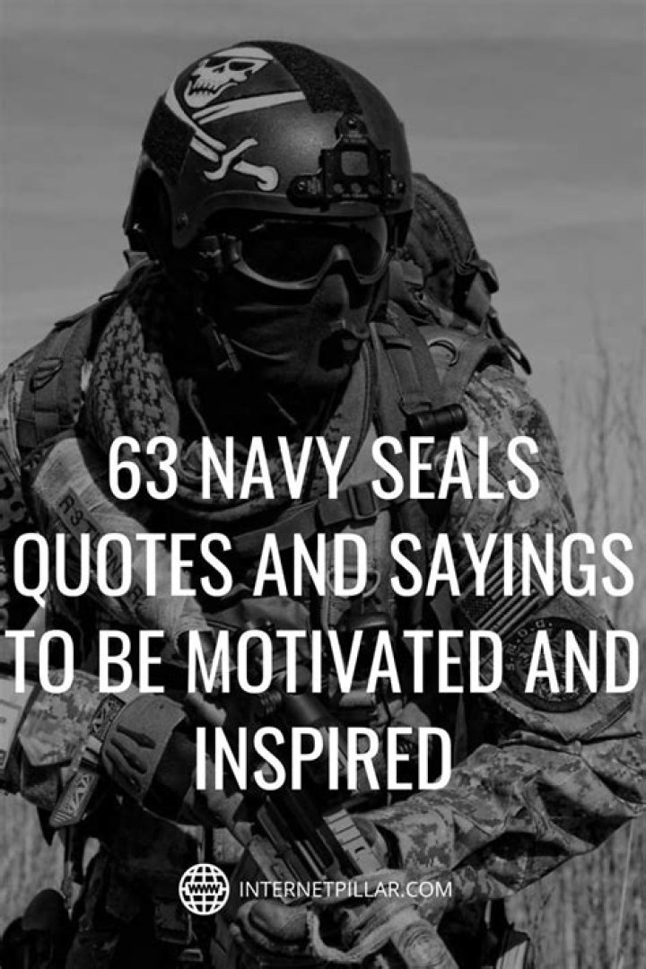 What do Navy SEALs say about fear?