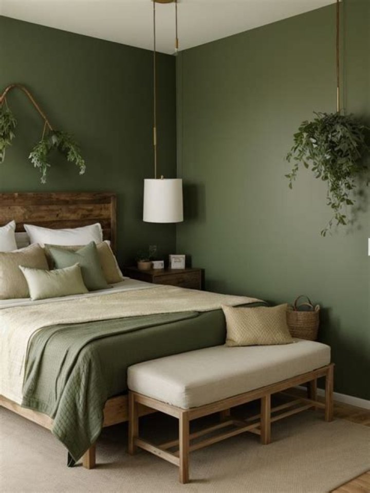 What does a green light in a bedroom mean?