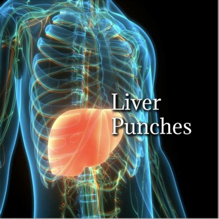 What does a liver punch feel like?
