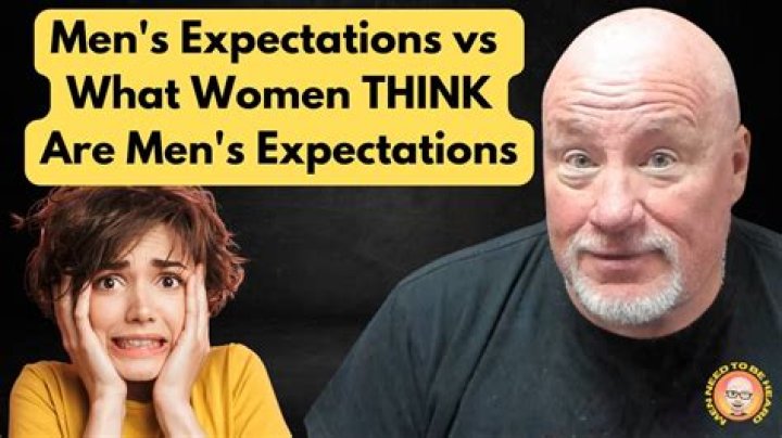 What does a man expect from a woman in a relationship?