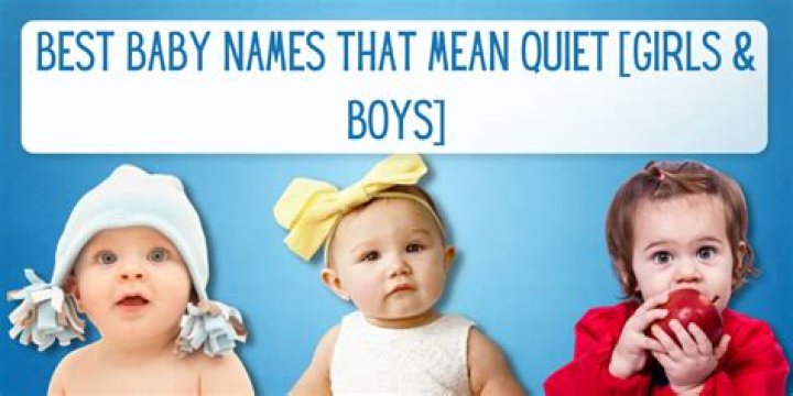 What does a quiet baby mean?