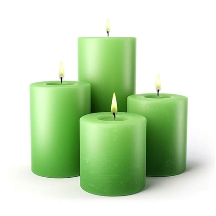 What does an empty green candle mean?
