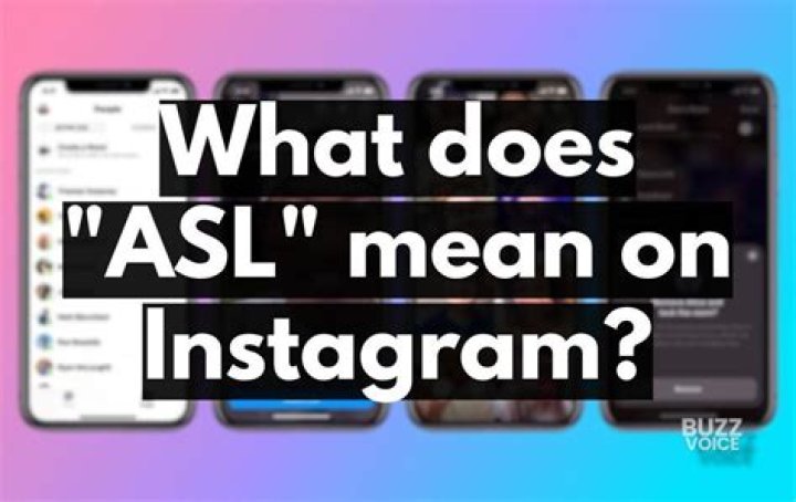 What does ASL stand for?