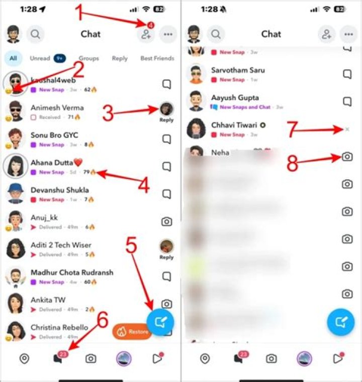 What does BF mean on Snapchat?