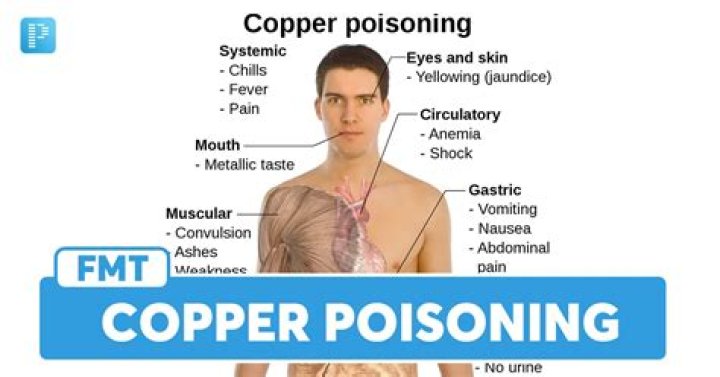 What does copper poisoning look like?