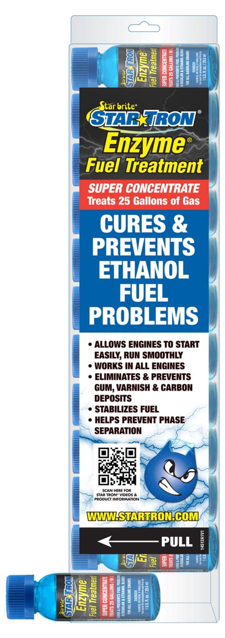 What does enzyme fuel treatment do?