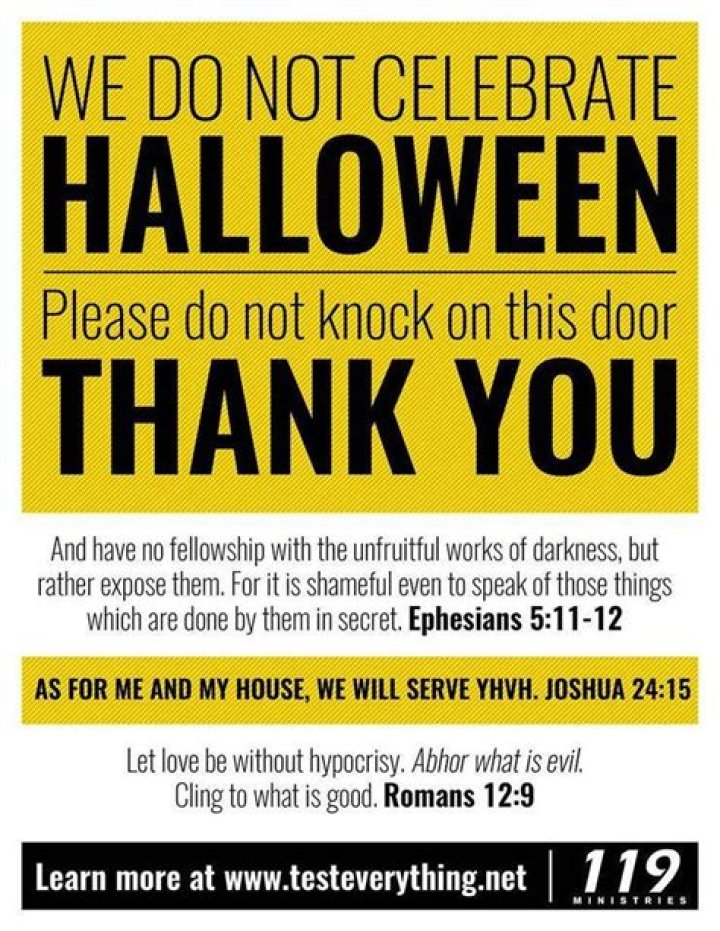 What does Halloween mean in the Bible?