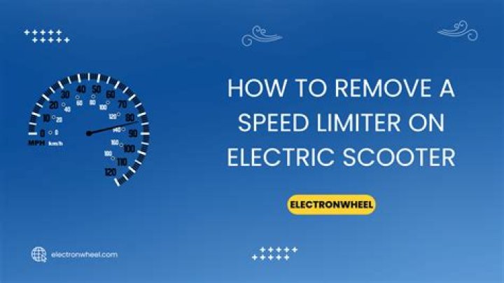 What does removing a speed limiter do?