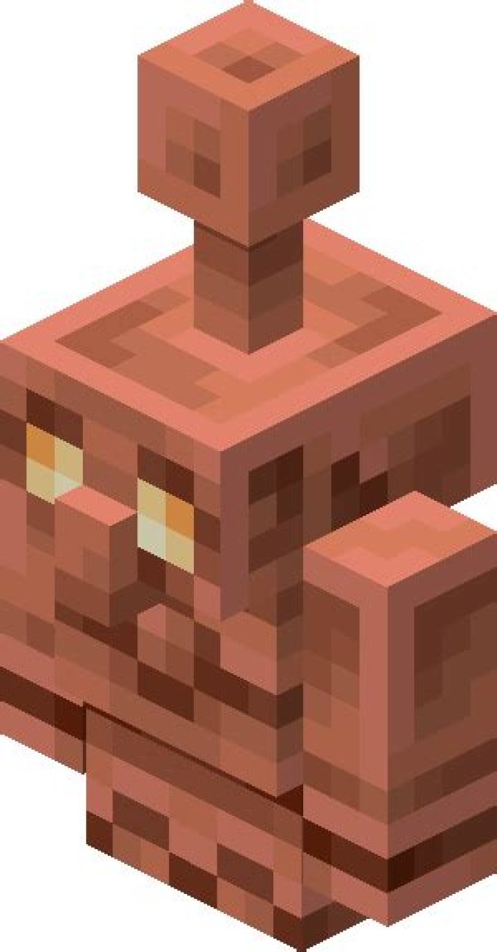 What does the copper golem do Minecraft?