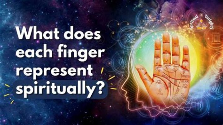What does the left hand represent spiritually?