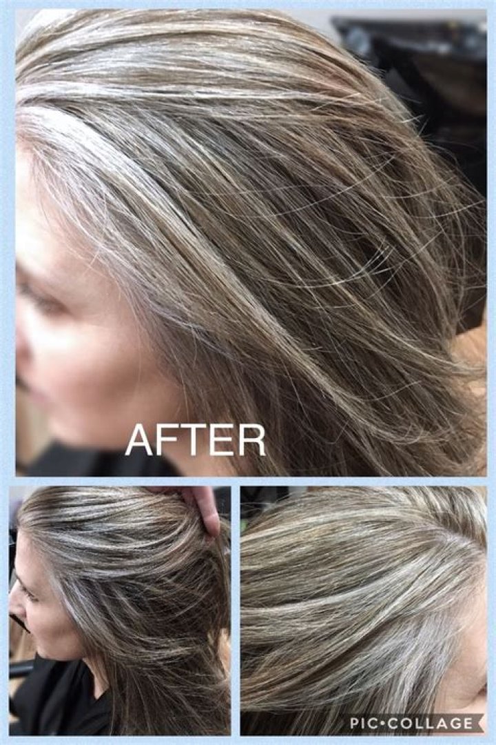 What does toner do for grey hair?