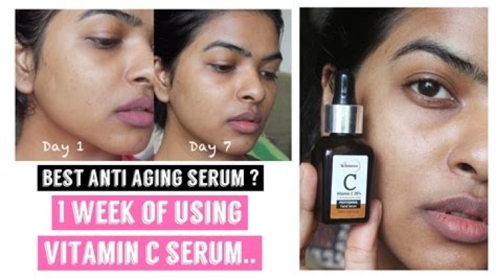 What does vitamin C serum do for your face?