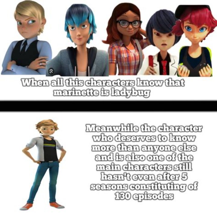 What episode does Marinette and Adrien reveal their identity?