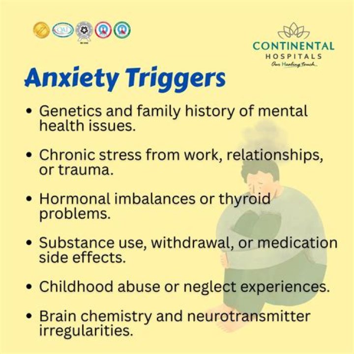 What food can trigger anxiety?