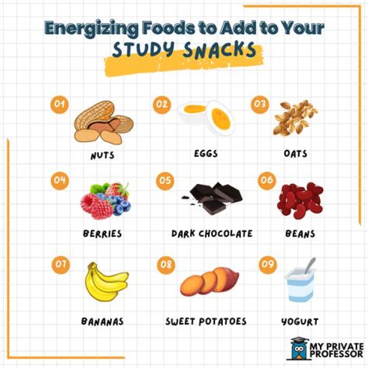 What food should you eat while studying?