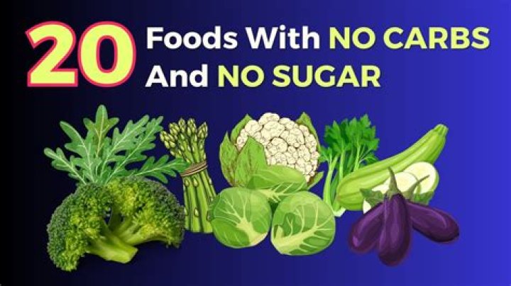 What foods dont turn into sugar?