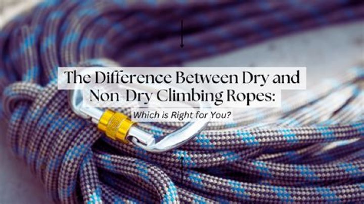 What happens if a non dry rope gets wet?