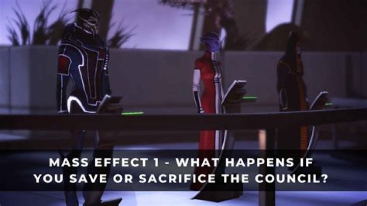 What happens if I don't save the council Mass Effect?