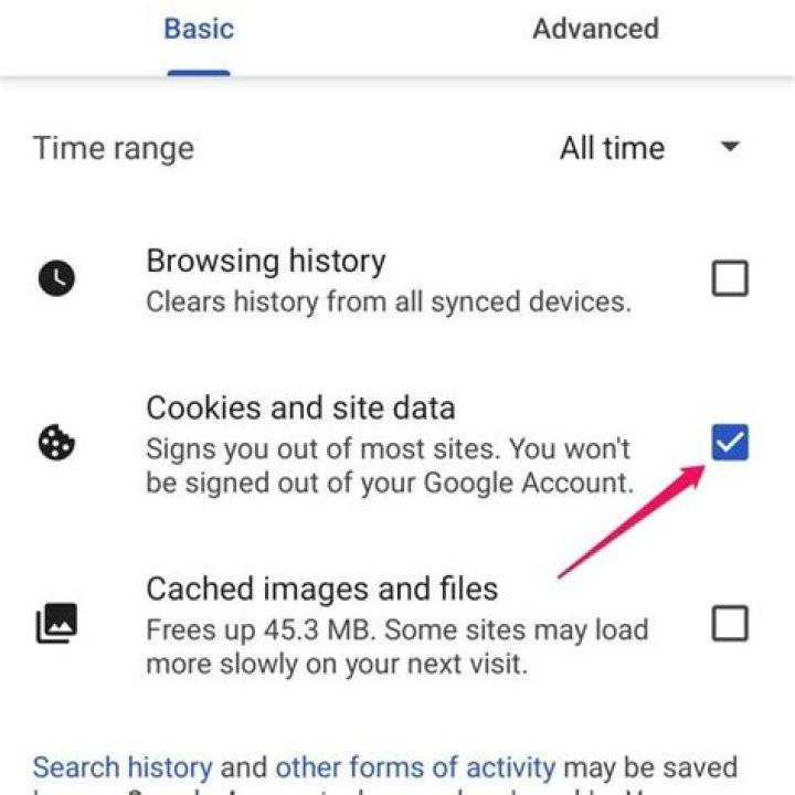 What happens if I remove all cookies?