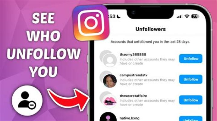 What happens if I unfollow someone on Instagram?