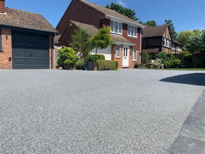 What happens if resin driveway gets wet?