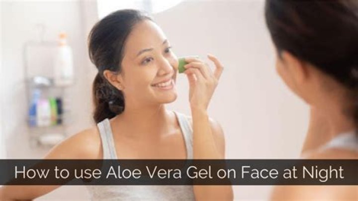 What happens if we apply aloe vera gel on face overnight?