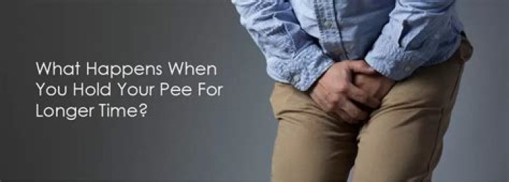 What happens if you hold your pee for 3 hours?