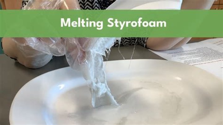 What happens when you rub Styrofoam with wool?
