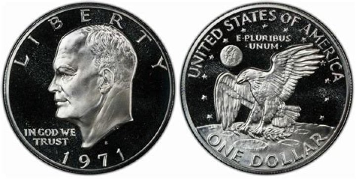 What is a 1971 silver dollar worth?