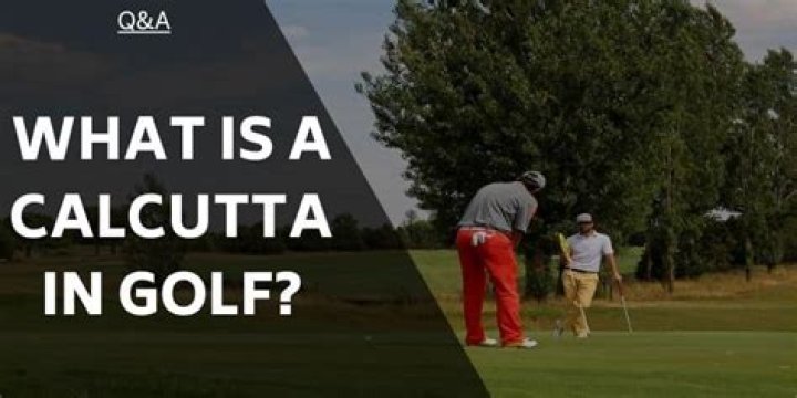 What is a Calcutta in bowling?