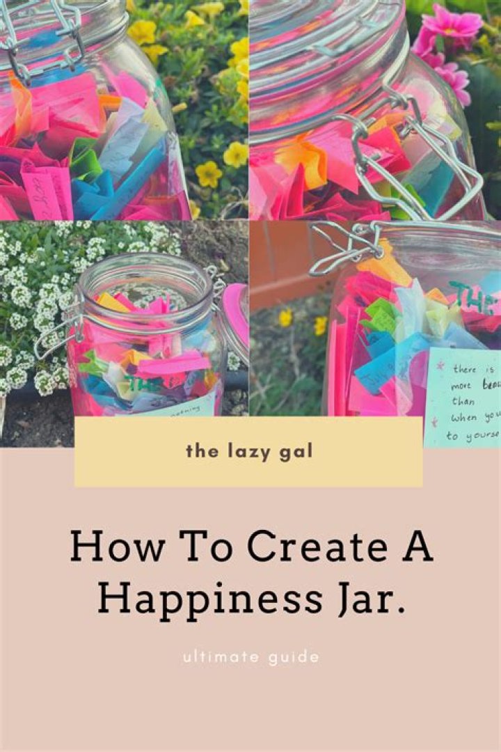 What is a happiness jar?
