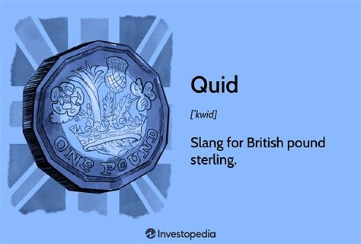 What is a quid in English money?