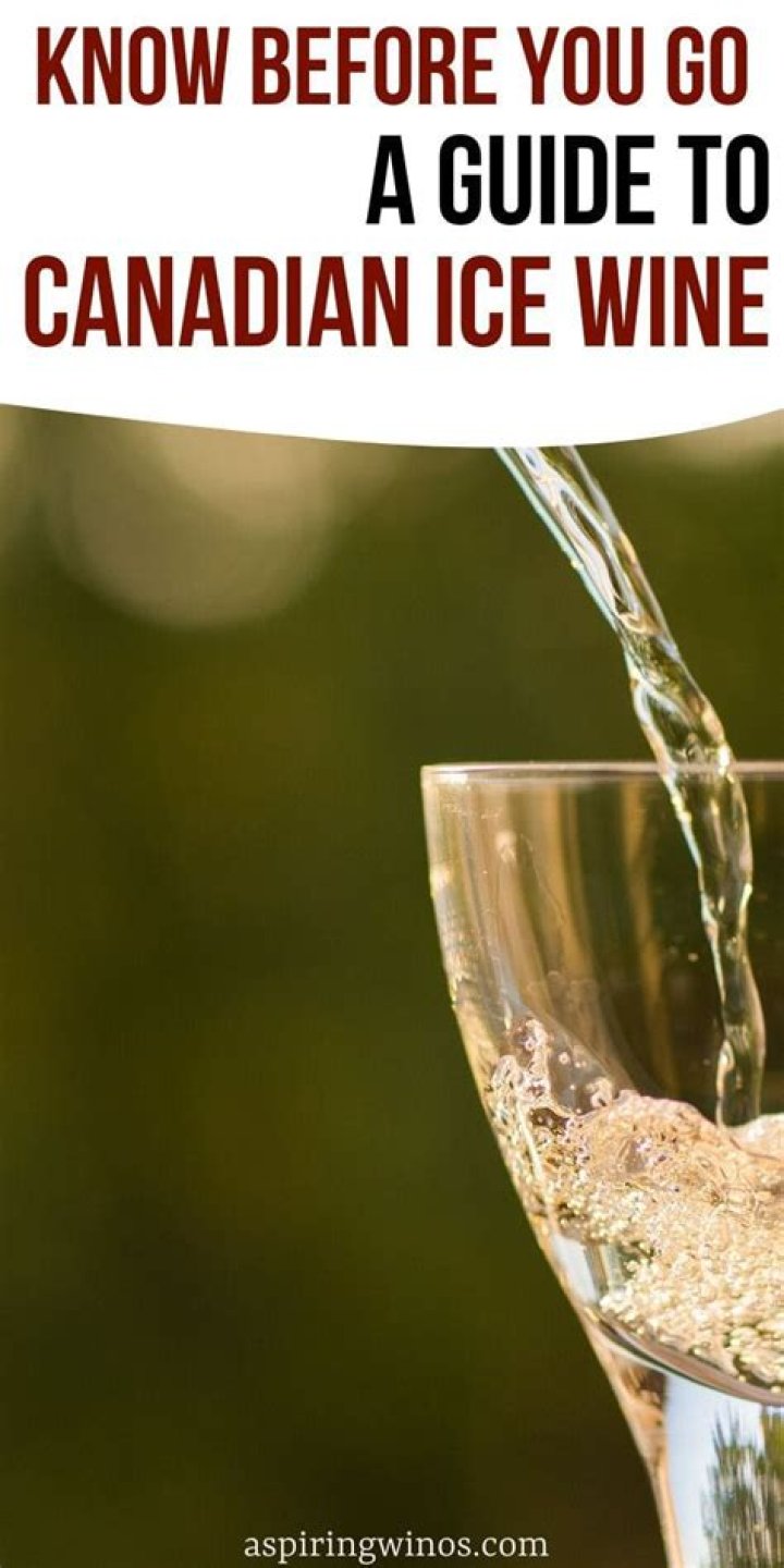 What is Canadian ice wine?