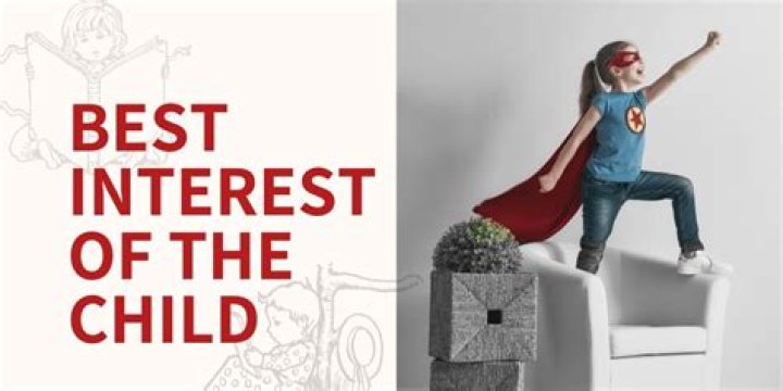 What is in the best interest of the child?