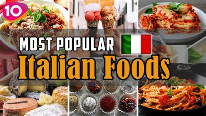 What is Italy's favorite food?