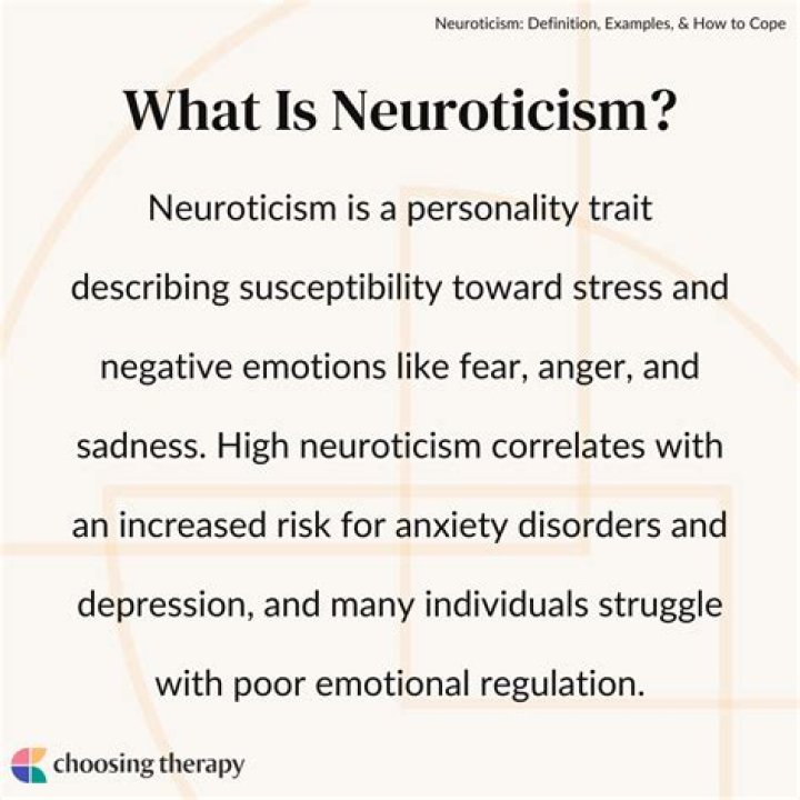 What is neuroticism personality?