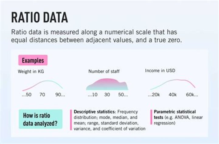 What is ratio data?