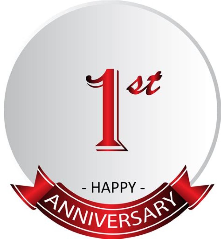What is the 1st anniversary symbol?