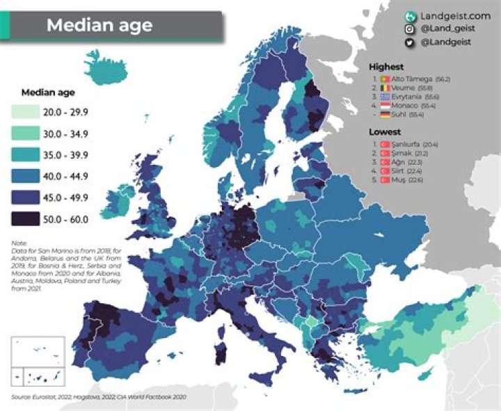What is the average age of nurses?