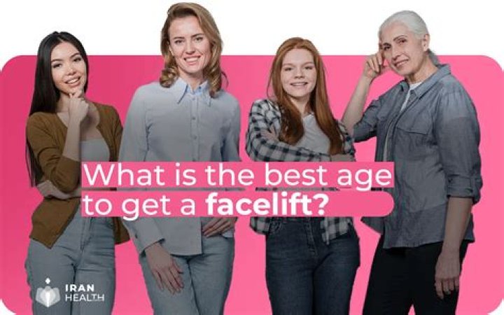 What is the best age to get a facelift?
