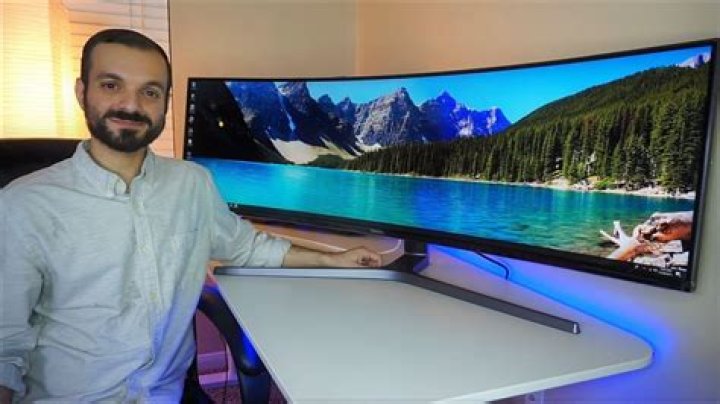 What is the biggest gaming monitor?