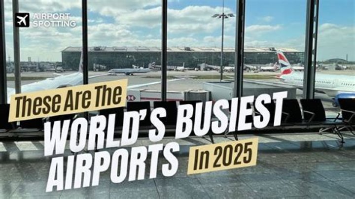 What is the busiest airport in the US 2020?