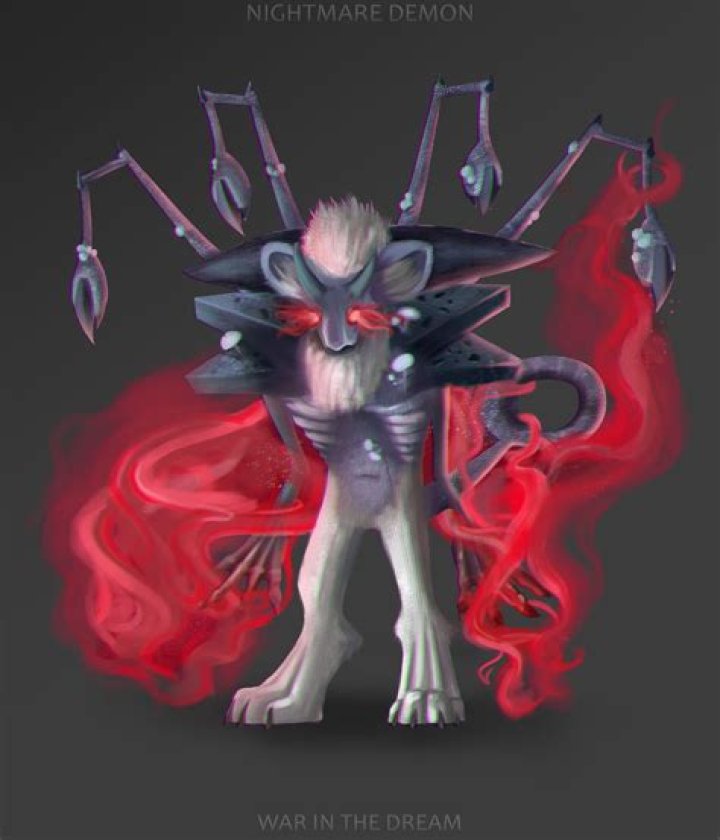 What is the demon of fear called?