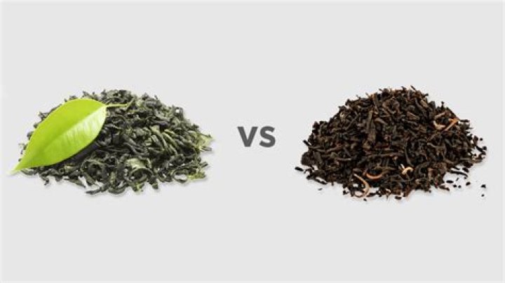 What is the difference between black tea and green tea?