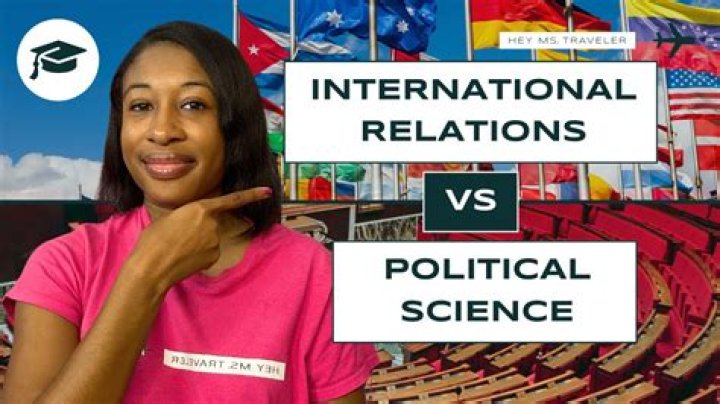 What is the difference between international relations and politics?